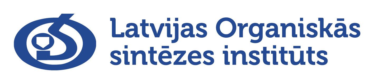 Latvijas Organiskās sintēzes institūta logo ar nosaukumu